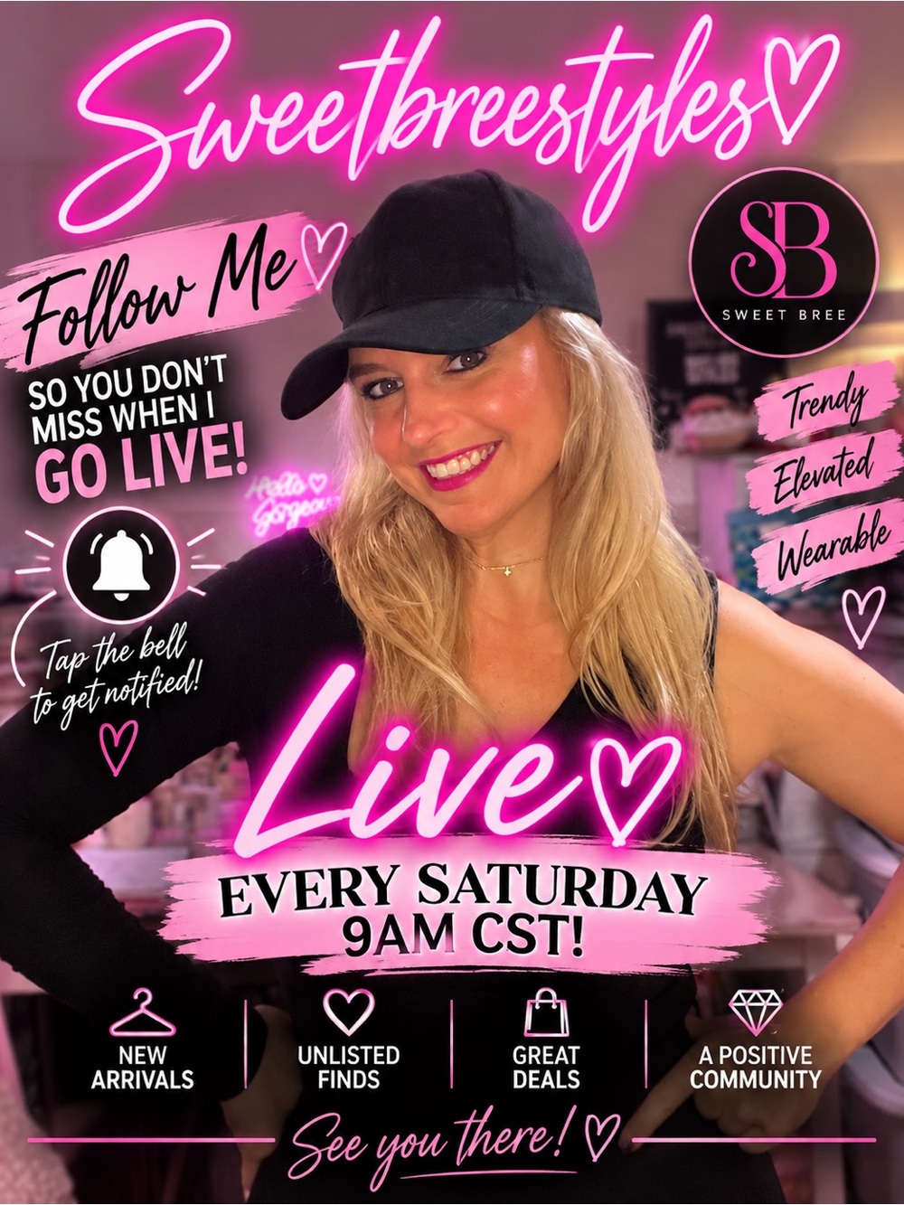 SWEETBREESTYLES is Live NOW!!!💖